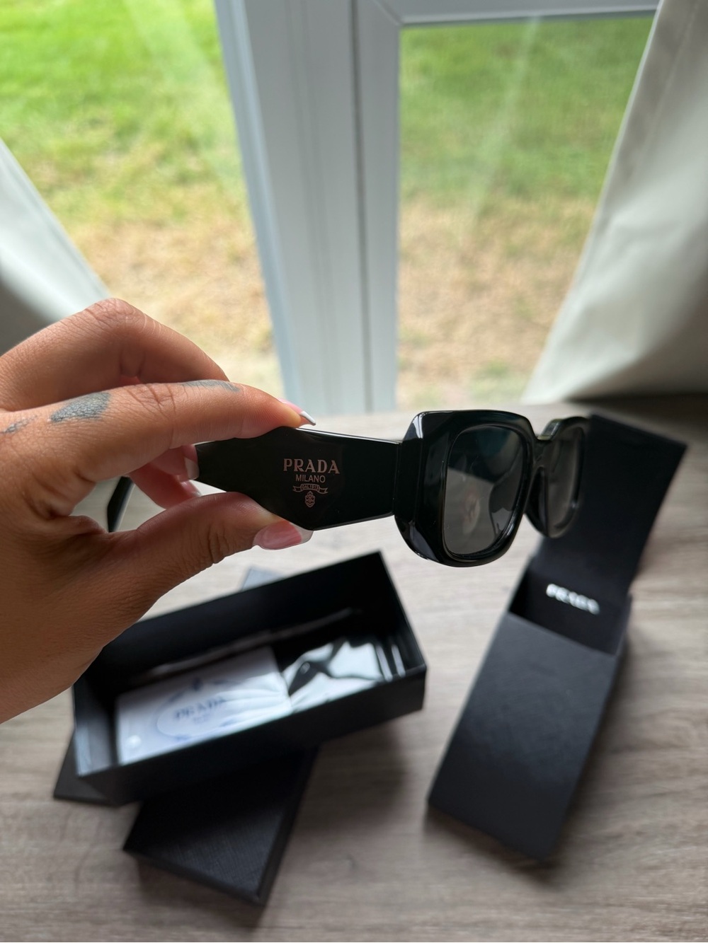 Prada Rectangle sunglasses